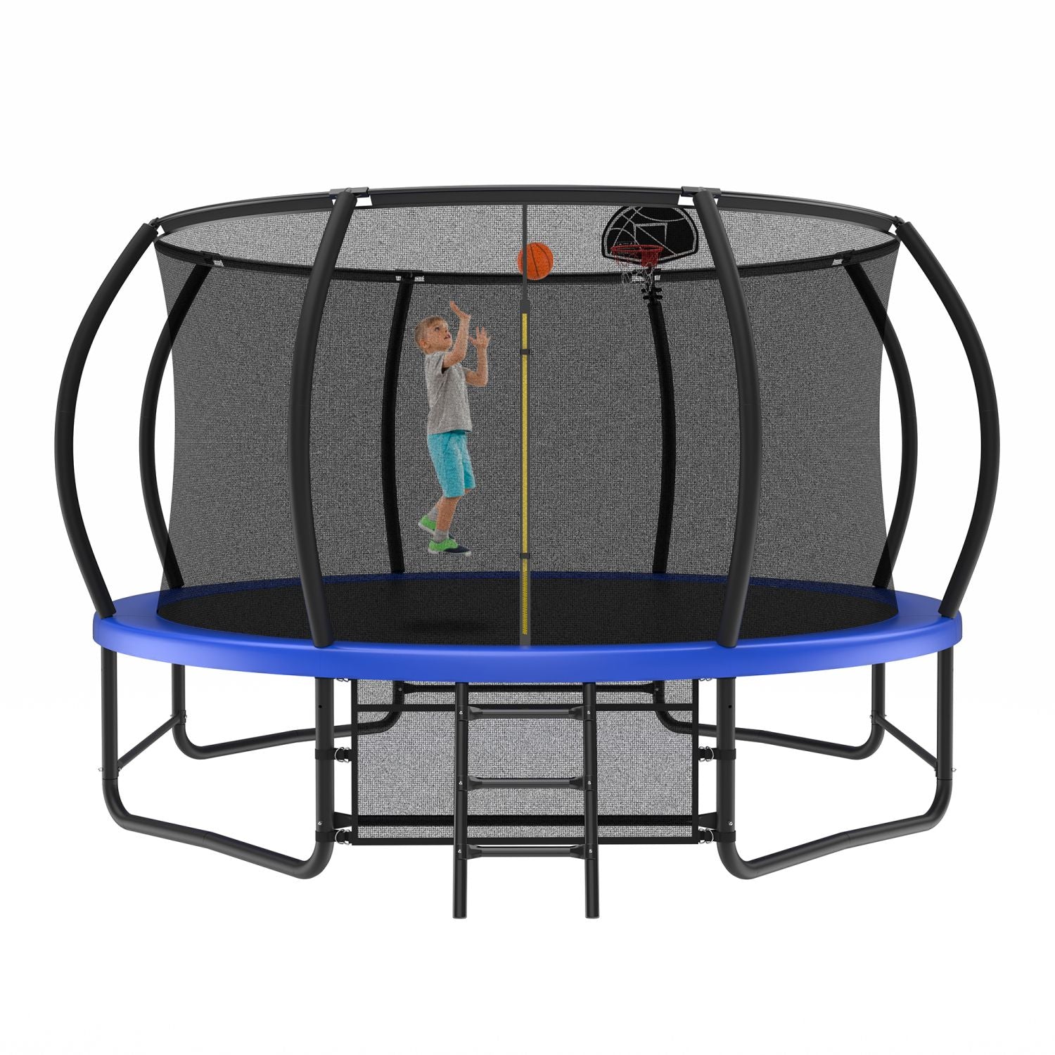 12-16FT Trampoline with Enclosure Net
